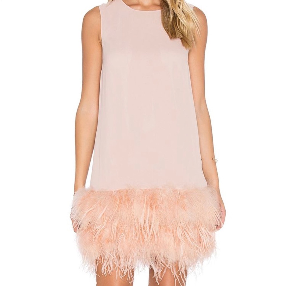 Hoss Intropia Feather Dress